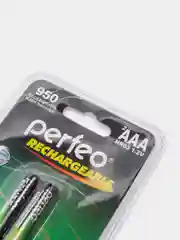Батарейки аккумуляторные Perfeo, мизинчиковые AAA / HR3, 2 штуки