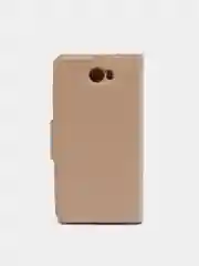 Золотой чехол-книжка для Huawei Y5II