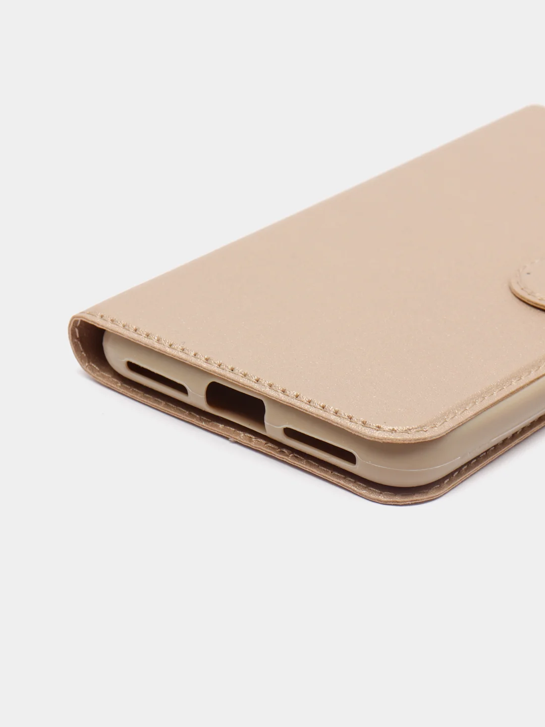 Золотой чехол-книжка для Huawei Y5II