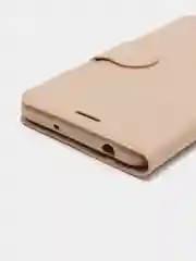 Золотой чехол-книжка для Huawei Y5II