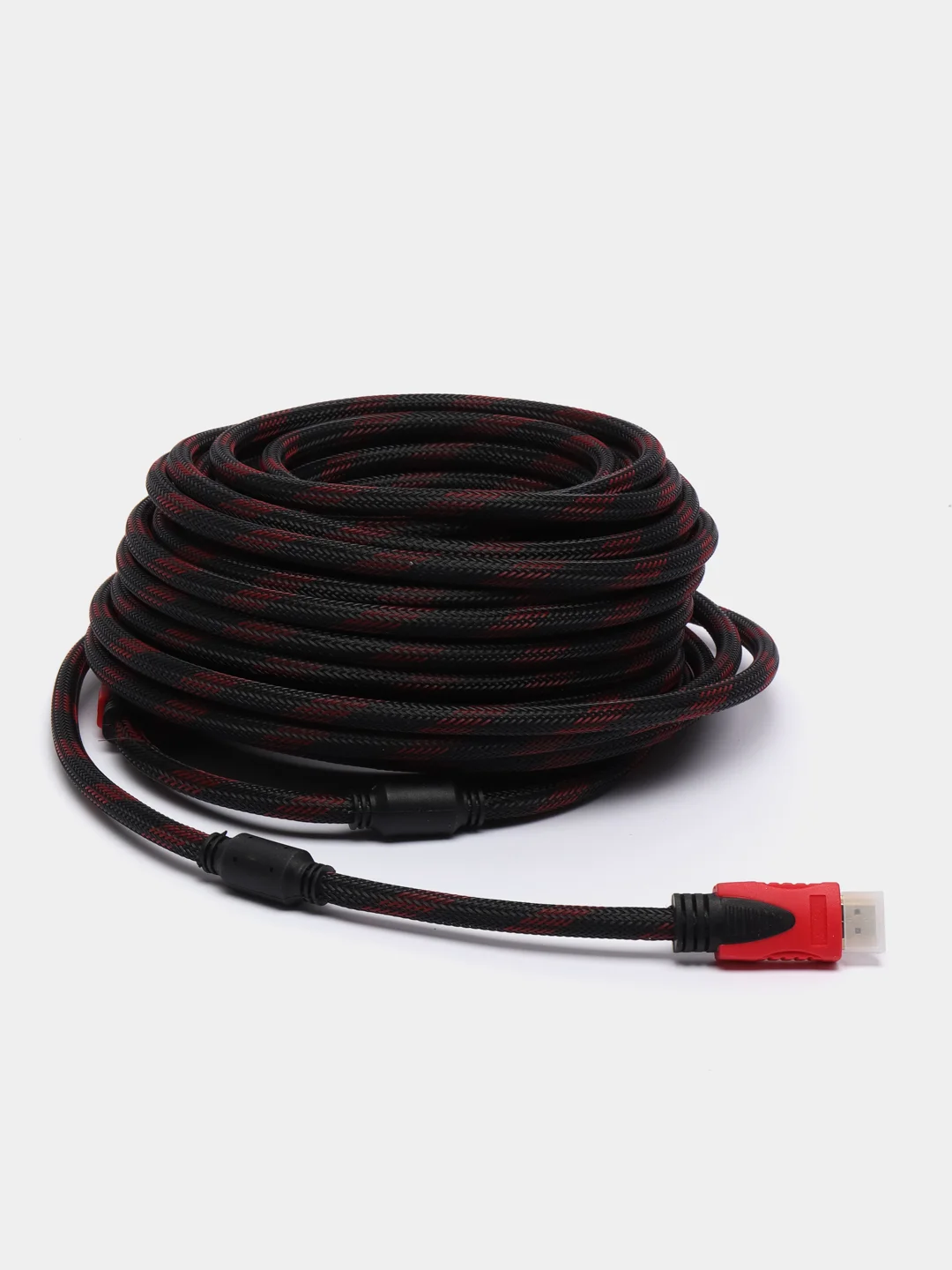 Кабель HDMI - HDMI в нейлоновой оплетке (красный для PS4 Xbox One/ 1080 FullHD 4K UltraHD)
