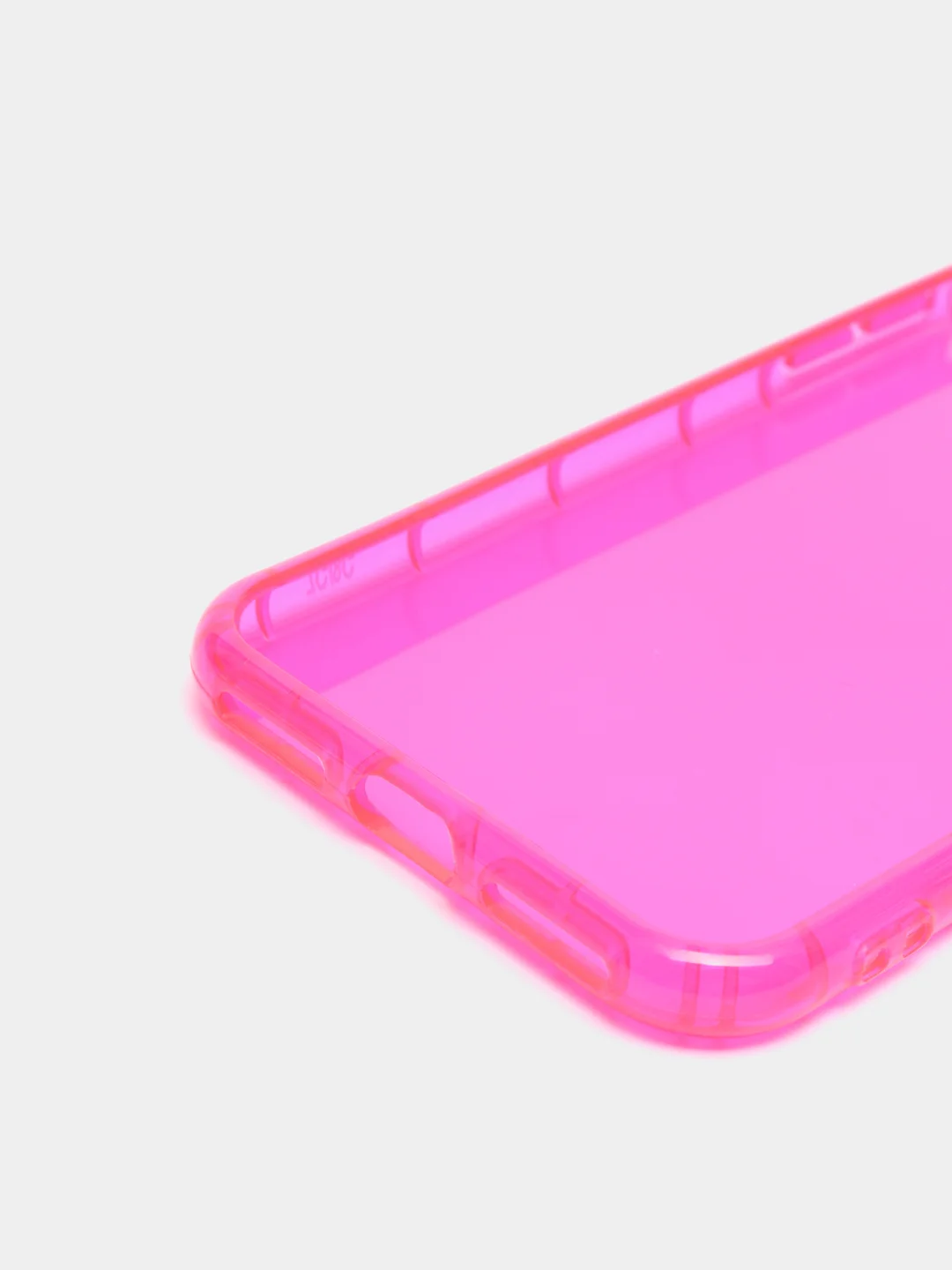 Розовый чехол прозрачный для iPhone 11, 12, 13, Pro, Max, 7, 8, SE, Plus, XR, цветной