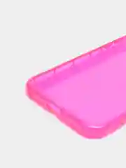 Розовый чехол прозрачный для iPhone 11, 12, 13, Pro, Max, 7, 8, SE, Plus, XR, цветной