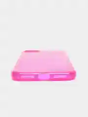 Розовый чехол прозрачный для iPhone 11, 12, 13, Pro, Max, 7, 8, SE, Plus, XR, цветной