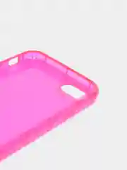 Розовый чехол прозрачный для iPhone 11, 12, 13, Pro, Max, 7, 8, SE, Plus, XR, цветной