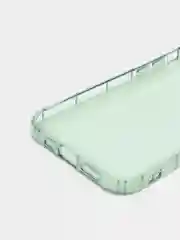 Зеленый чехол прозрачный для iPhone 11, 12, 13, Pro, Max, 7, 8, SE, Plus, XR, цветной