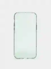 Зеленый чехол прозрачный для iPhone 11, 12, 13, Pro, Max, 7, 8, SE, Plus, XR, цветной