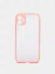 Розовый матовый силиконовый чехол для iPhone 13, 13 Pro, XR, 11, 11 Pro, 7/8, 12 mini, 12, 12 Pro