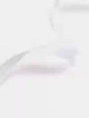 Белый репсовая лента 1см