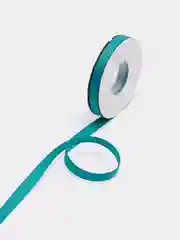 Бирюзовый репсовая лента 1см