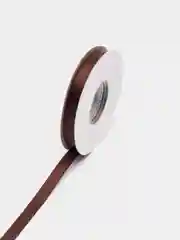 Шоколадный репсовая лента 1см