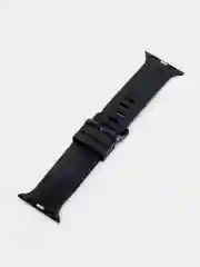 Тёмно-серый ремешок с застежкой, для Apple Watch на 38, 40, 42, 44 мм, силиконовый