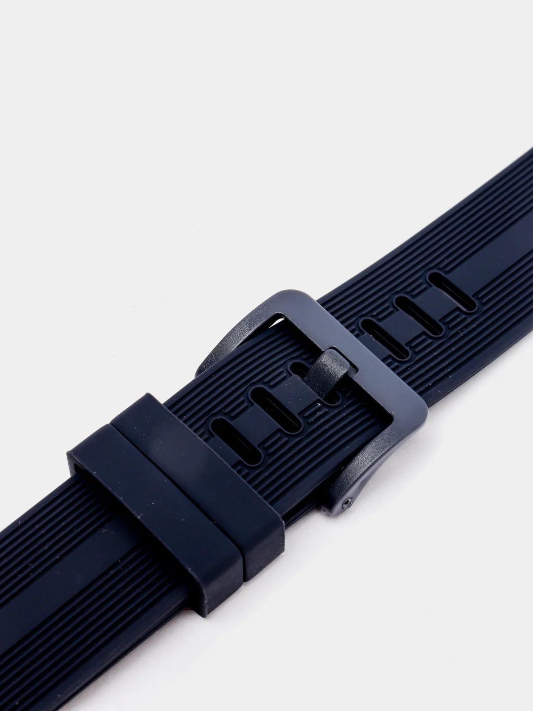 Тёмно-серый ремешок с застежкой, для Apple Watch на 38, 40, 42, 44 мм, силиконовый