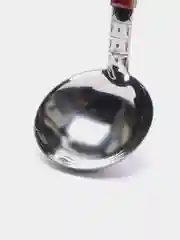 Половник с деревянной ручкой для казана