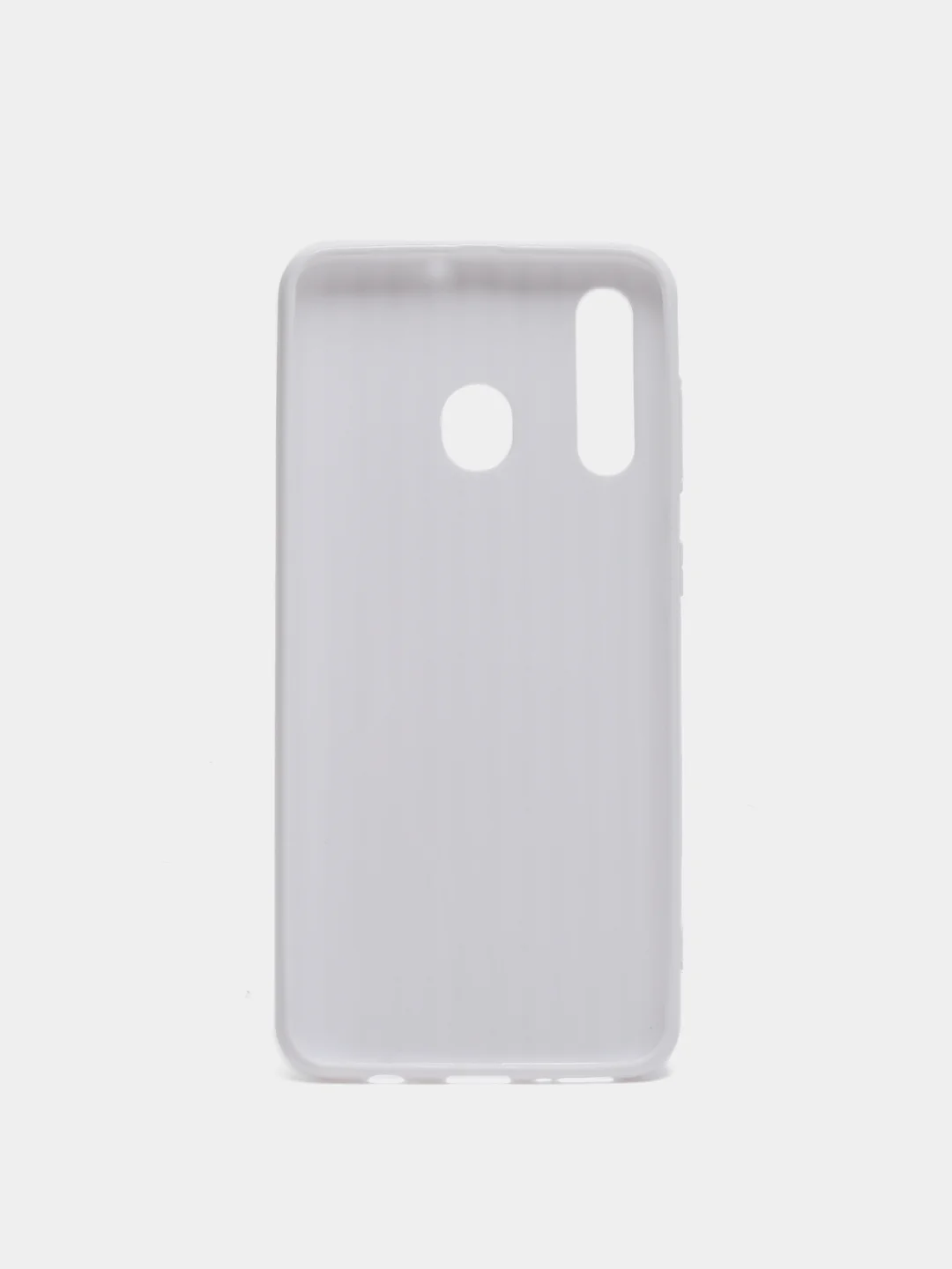 Белый чехол для Samsung A12 / A50/30S / A51 / A52 / A30/A20 / A31 / A32 / A01 / A02 ребристый