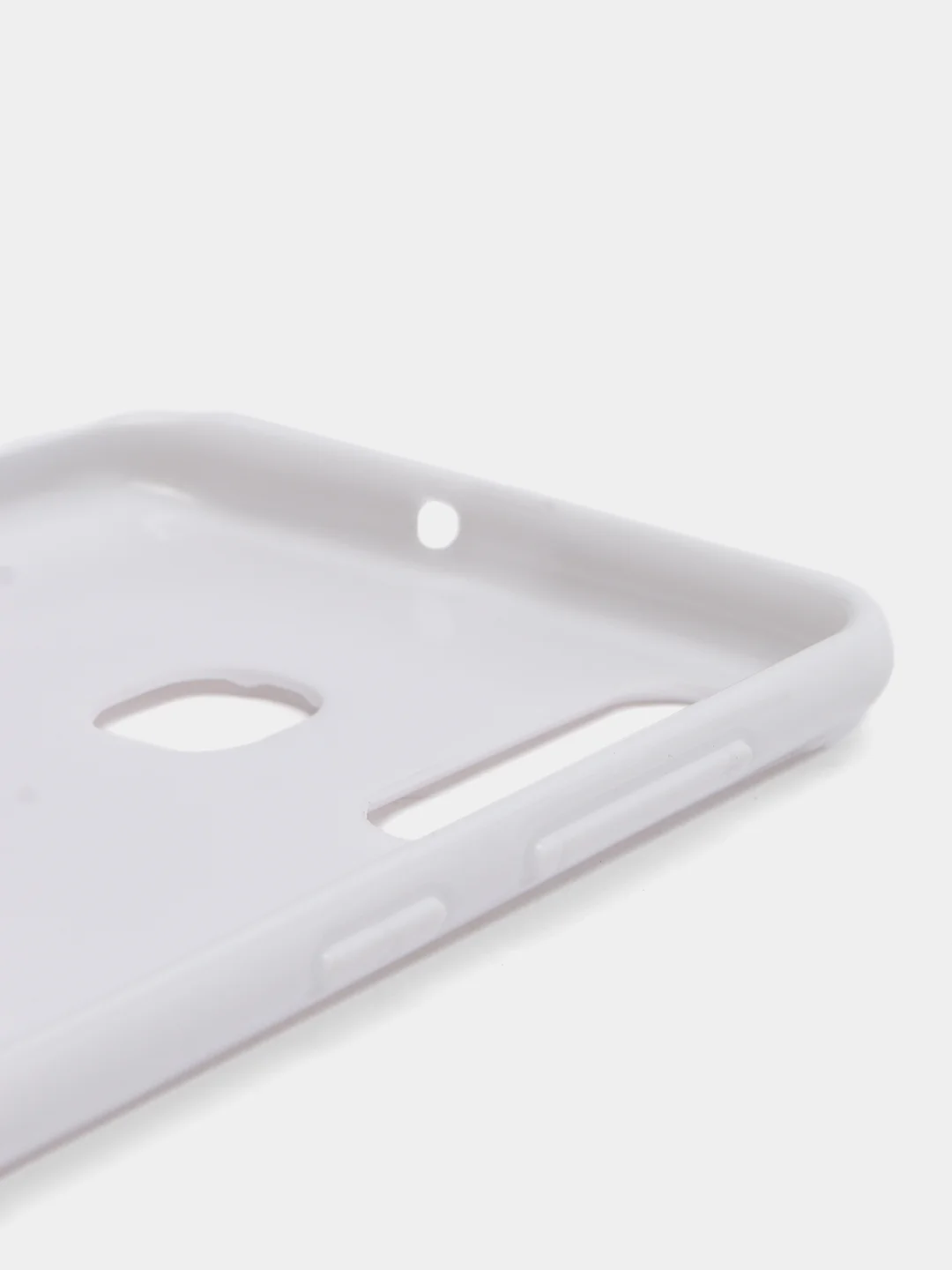 Белый чехол для Samsung A12 / A50/30S / A51 / A52 / A30/A20 / A31 / A32 / A01 / A02 ребристый