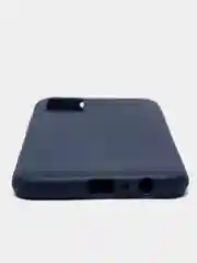 Синий меланж чехол для Samsung A02S, A03S, A22 цветной