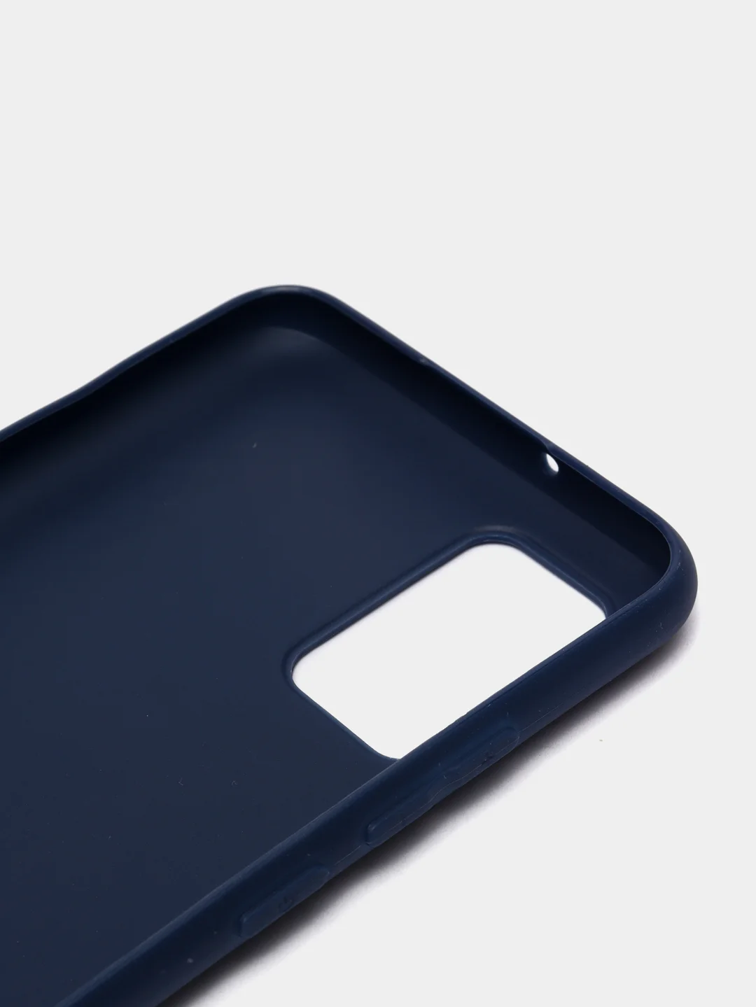 Синий меланж чехол для Samsung A02S, A03S, A22 цветной