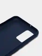 Синий меланж чехол для Samsung A02S, A03S, A22 цветной