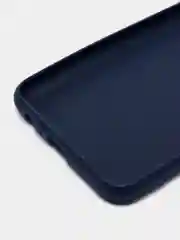 Синий меланж чехол для Samsung A02S, A03S, A22 цветной