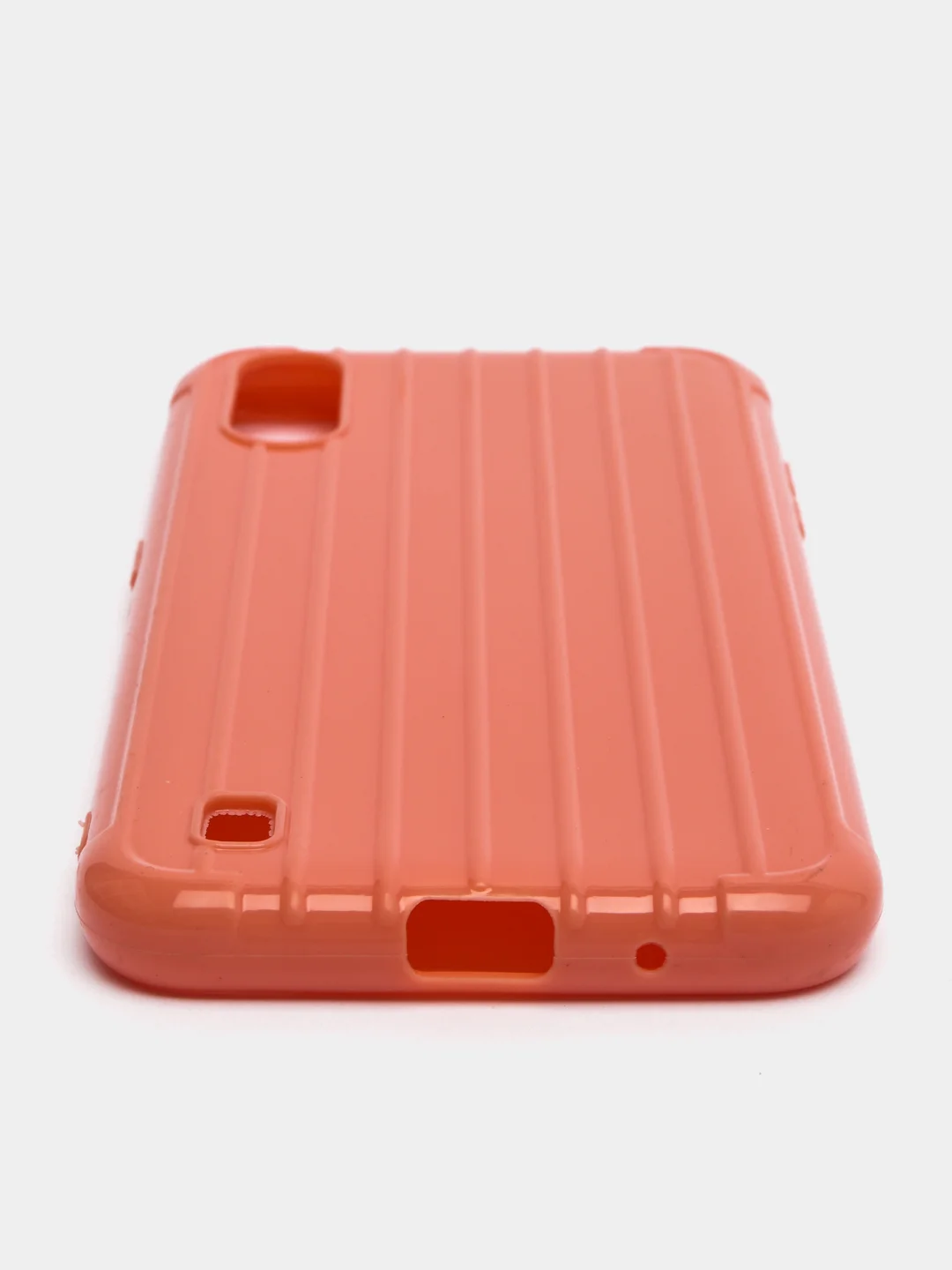 Коралловый меланж чехол для Samsung A12 / A50/30S / A51 / A52 / A30/A20 / A31 / A32 / A01 / A02 ребристый