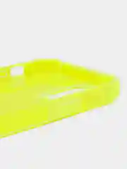 Желтый чехол силиконовый, прозрачный " Неон" для Айфон  iPhone  11 / 11 Pro / 11 Pro Max / 12