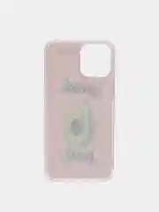 Бежевый чехол силиконовый с рисунком для Apple Iphone 11, 12, 12Pro, 12 pro max