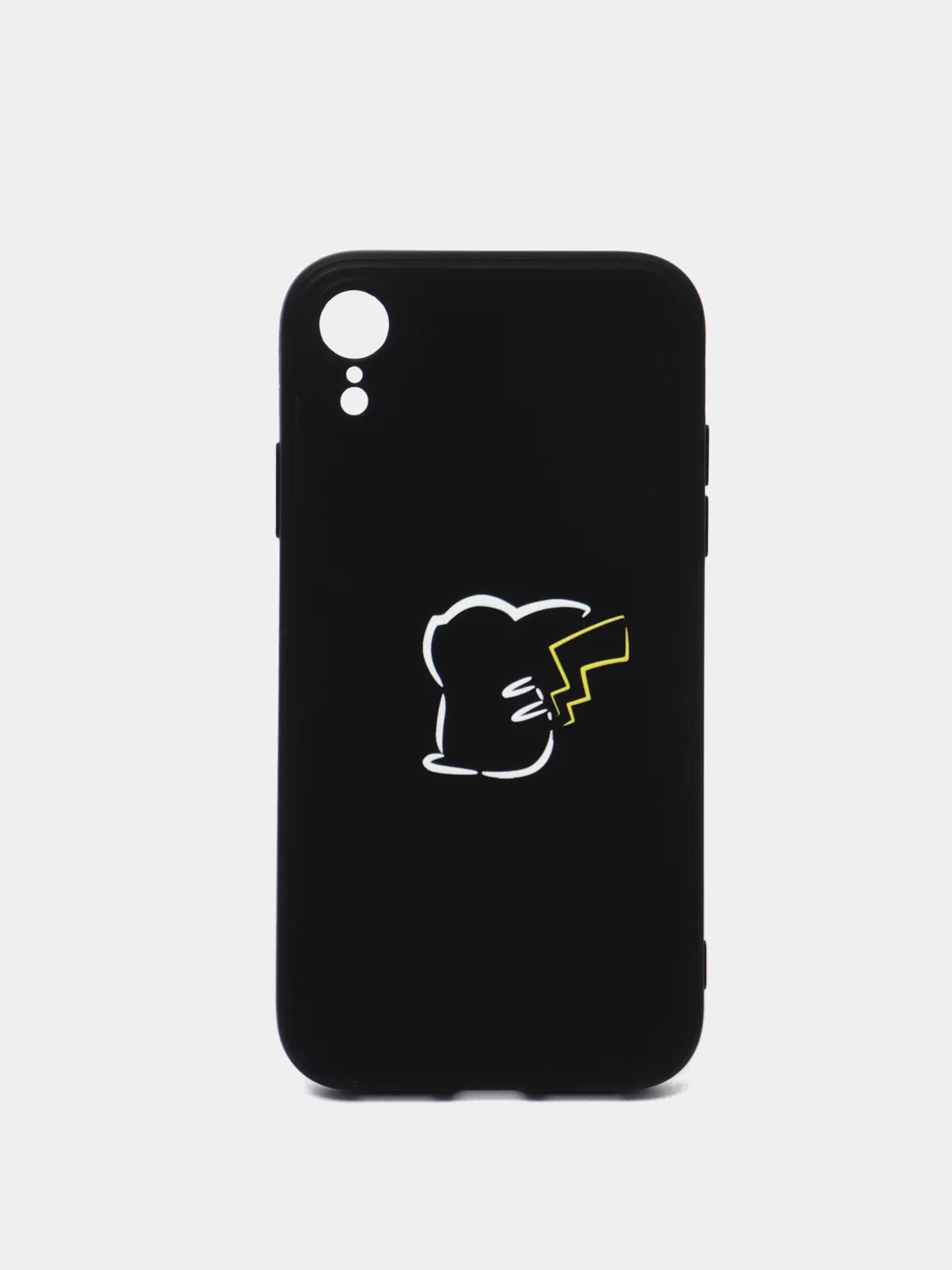 Черный чехол для iPhone пикачу, покемоны