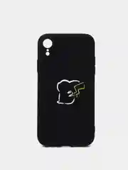 Черный чехол  для iPhone пикачу, покемоны