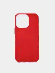 Красный чехол для iPhone 12, 12 Pro 13 Pro Max 13 mini 14 Pro Max 15 Pro Max блестящий сияющий