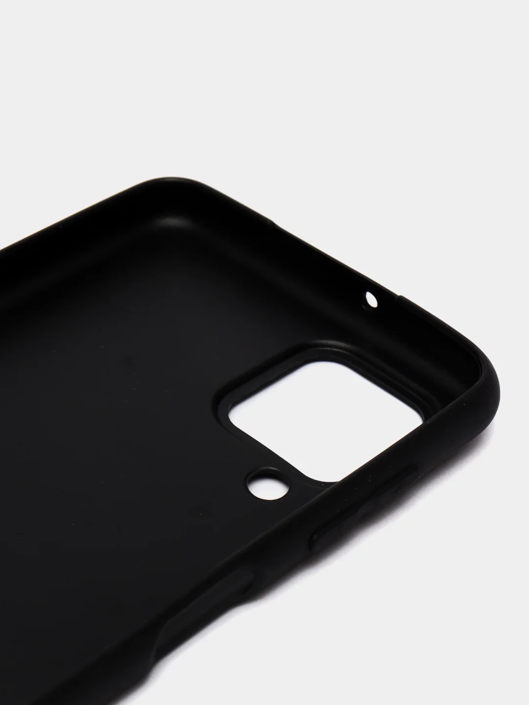 Черный чехол для Samsung A02S, A03S, A22 цветной