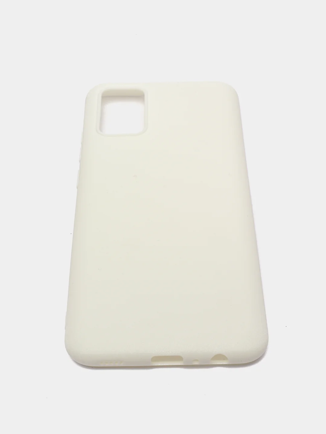 Белый чехол для Samsung A02S, A03S, A22 цветной