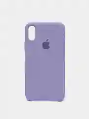 Лавандовый чехол Silicone Case для iPhone 11 12 mini 13Pro Max 6s 7+ 8Plus XS противоударный открытый