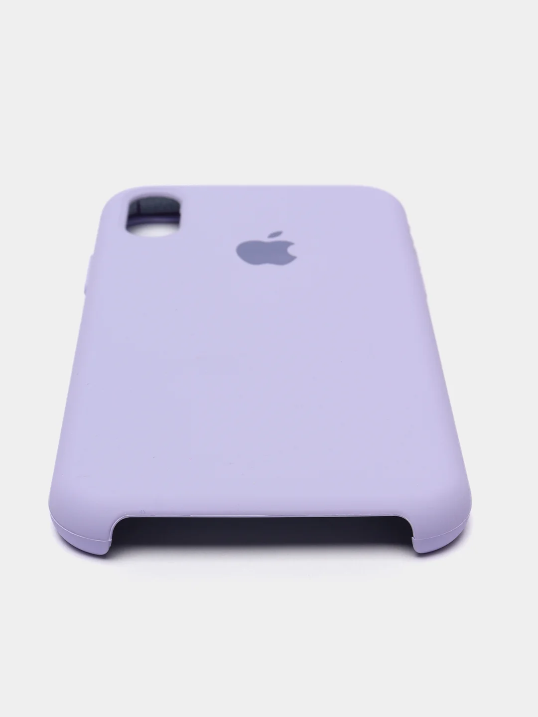 Лавандовый чехол Silicone Case для iPhone 11 12 mini 13Pro Max 6s 7+ 8Plus XS противоударный открытый
