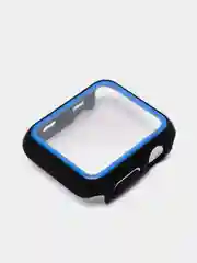 Синий ремешок, бампер и стекло Apple Watch Classic 38 40 42 44 mm Series 1, 2, 3, 4, 5, 6, SE