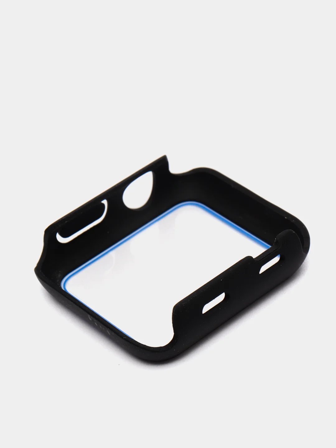 Синий ремешок, бампер и стекло Apple Watch Classic 38 40 42 44 mm Series 1, 2, 3, 4, 5, 6, SE