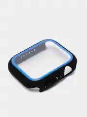 Синий ремешок, бампер и стекло Apple Watch Classic 38 40 42 44 mm Series 1, 2, 3, 4, 5, 6, SE