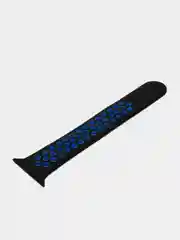 Синий ремешок, бампер и стекло Apple Watch Classic 38 40 42 44 mm Series 1, 2, 3, 4, 5, 6, SE