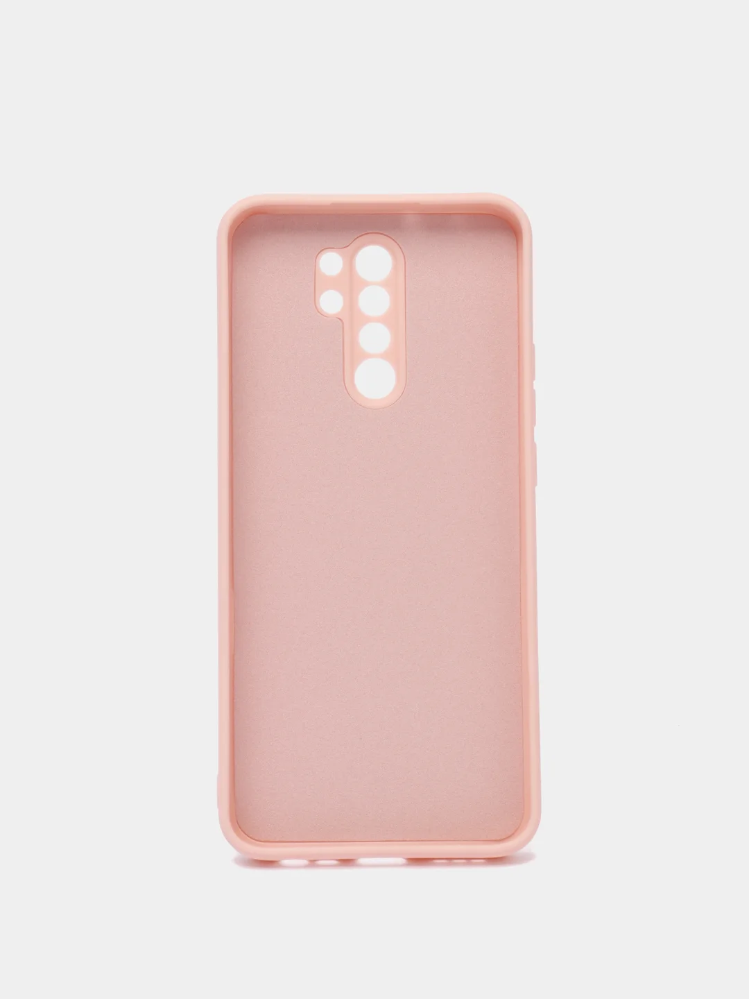 Пудровый чехол для Xiaomi Redmi 9A/9/9C/9T/NOTE 10 PRO/NOTE 9 силиконовый (Борта чехла прямые NEW)