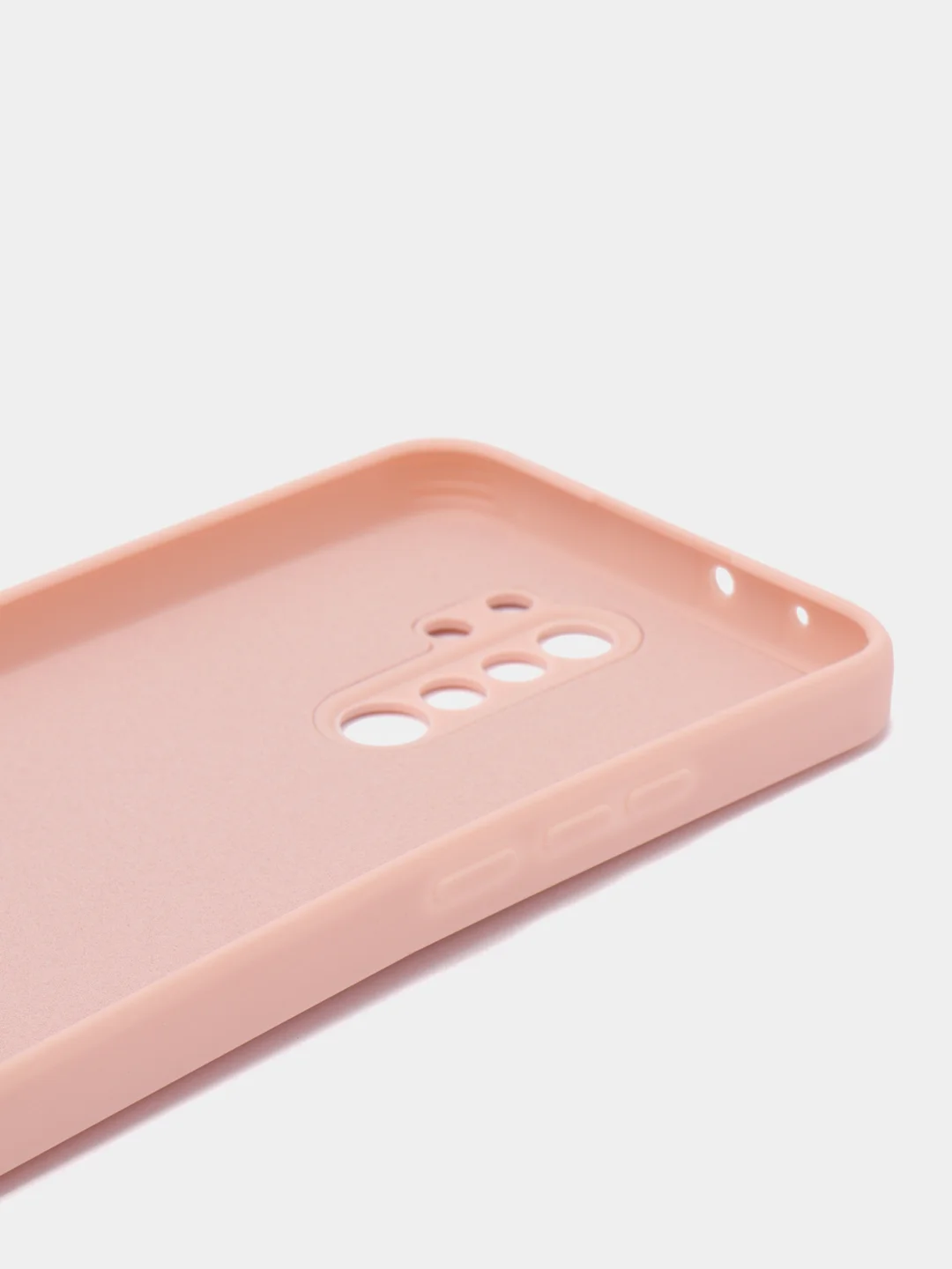Пудровый чехол для Xiaomi Redmi 9A/9/9C/9T/NOTE 10 PRO/NOTE 9 силиконовый (Борта чехла прямые NEW)