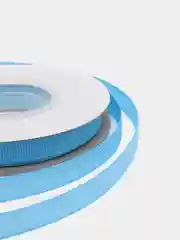 Голубой репсовая лента 1см