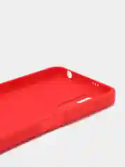Красный чехол для Xiaomi Redmi 9A/9/9C/9T/NOTE 10 PRO/NOTE 9  силиконовый (Борта чехла прямые NEW)
