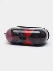 Алый чехол с рисунком на AirPods Pro, с карабином