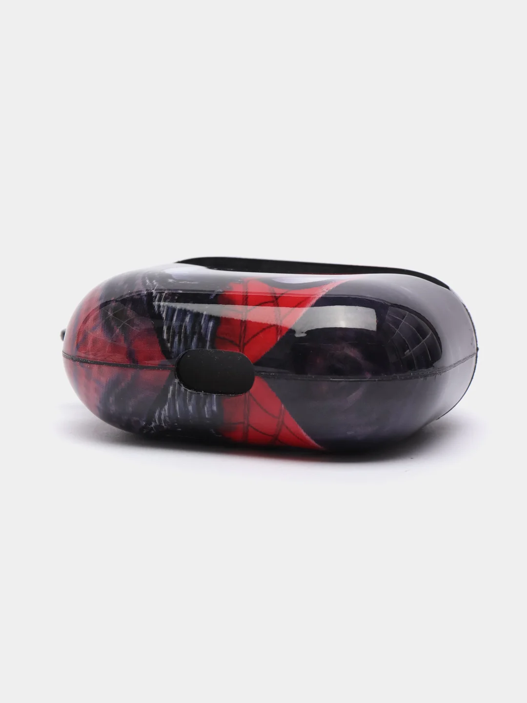 Алый чехол с рисунком на Airpods 3, с карабином