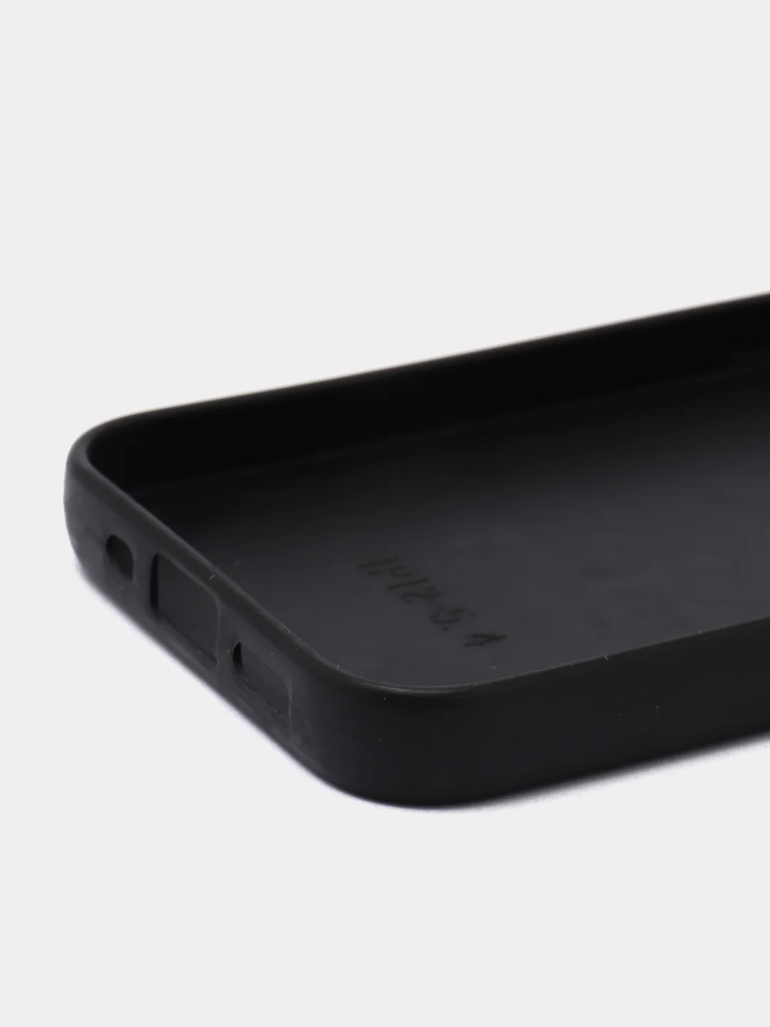 Черный чехол из эко кожи с карманом для карт на iPhone 11 12 mini pro max