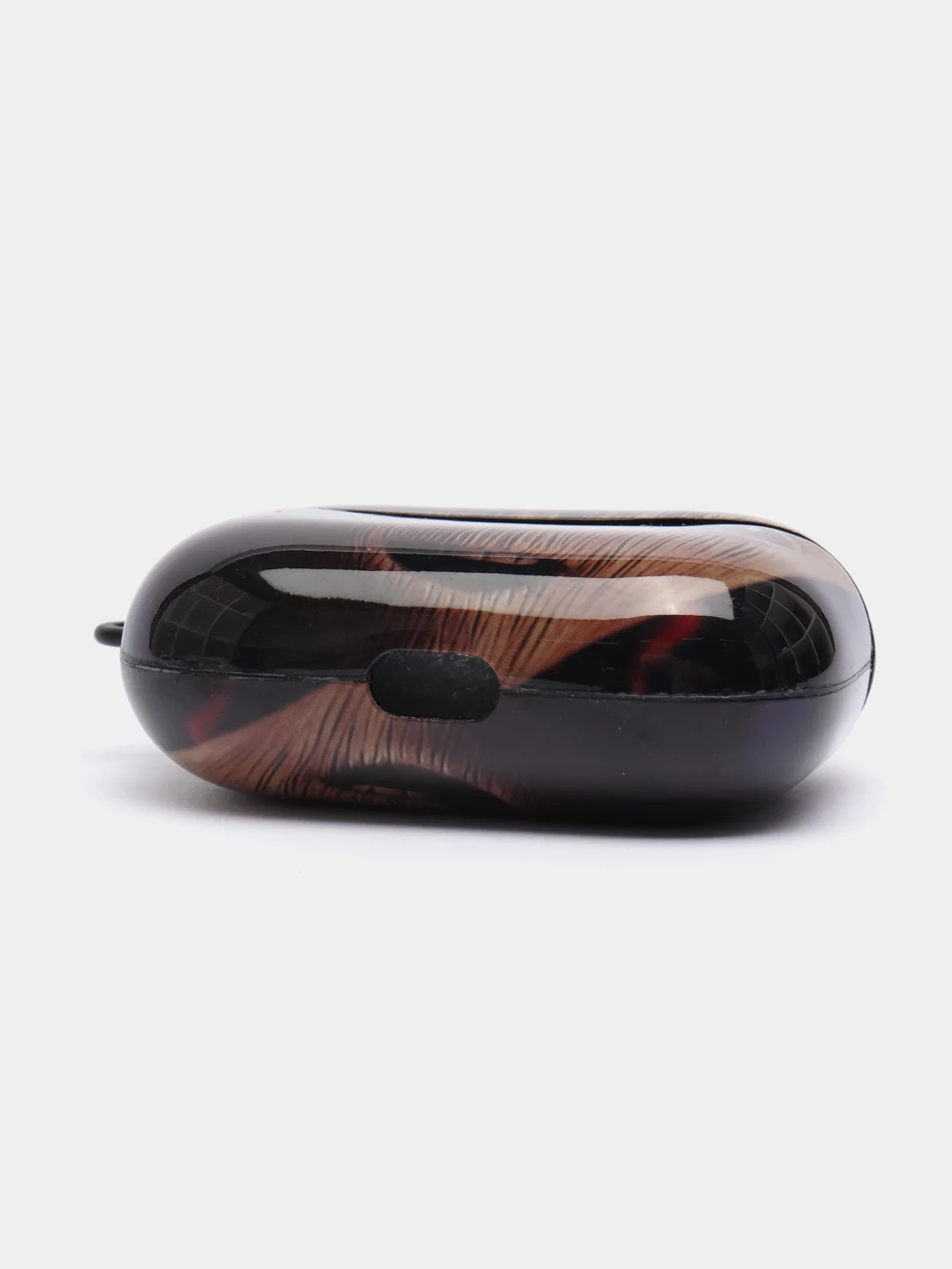 Терракотовый чехол с рисунком на AirPods Pro, с карабином