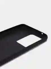 Черный чехол из эко кожи с карманом для карт на Samsung S20 S20 Plus S20 Ultra