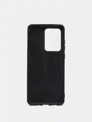 Черный чехол из эко кожи с карманом для карт на Samsung S20 S20 Plus S20 Ultra