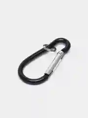 Синий чехол с рисунком на AirPods Pro, с карабином