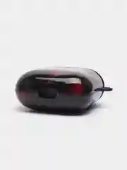 Терракотовый чехол с рисунком на AirPods 1 и AirPods 2 с карабином